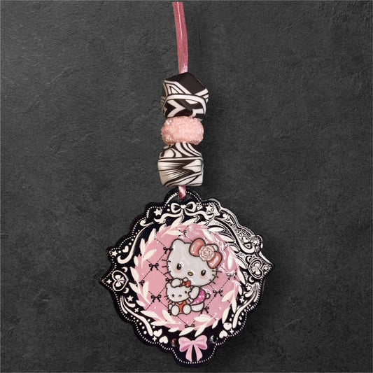 Posh Kitty Beaded Necklace - Sparkles Collection