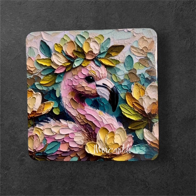 Pretty in Pink Flamingo - Magnet
