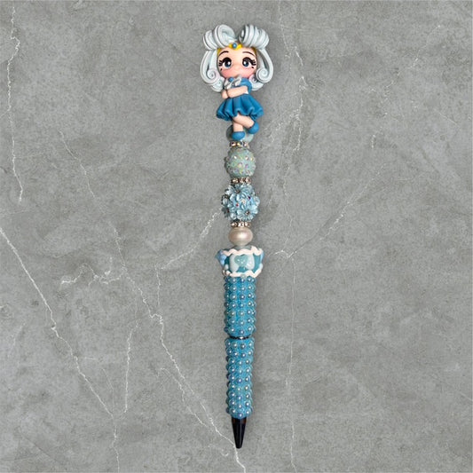 Princess Aurora-Belle Fancy Beaded Pen