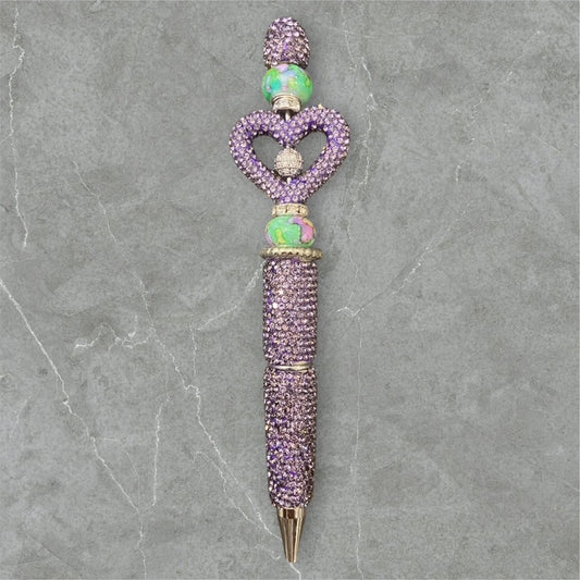 Purple Passion Beaded Pen