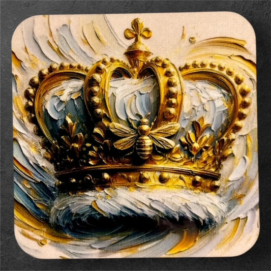 Queen Bee Crown - Magnet