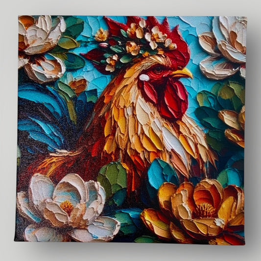 Rooster Canvas Print