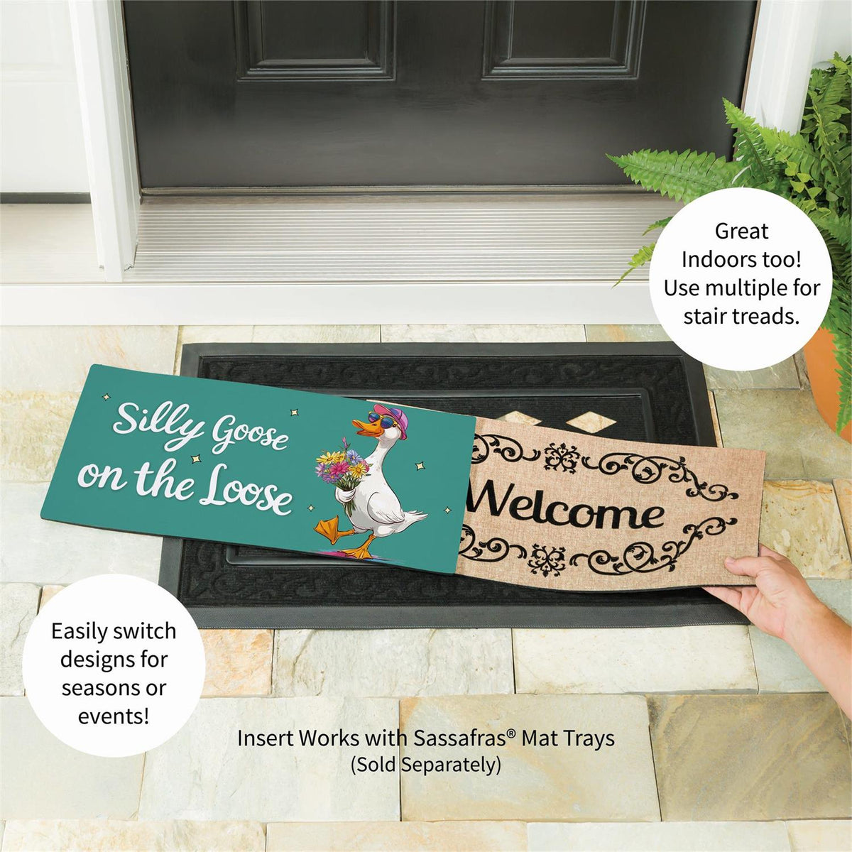 Silly Goose on the Loose Switch Mat Insert