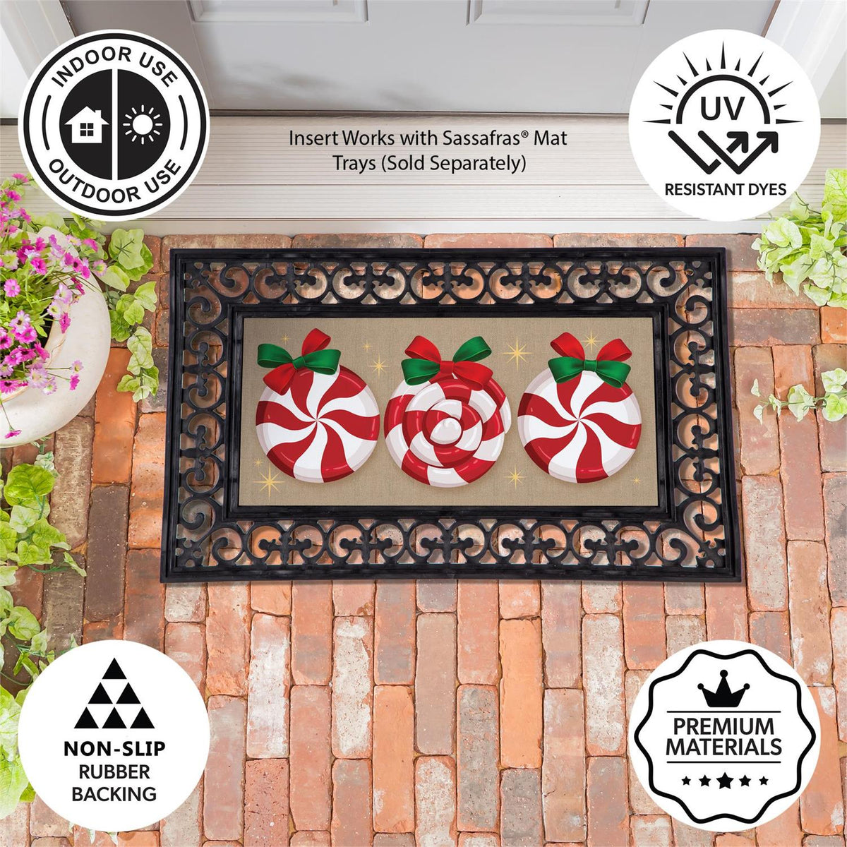 Peppermint Wishes Switch Mat Insert
