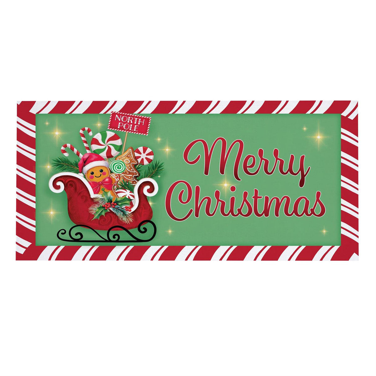 North Pole Treats Sleigh Switch Mat Insert