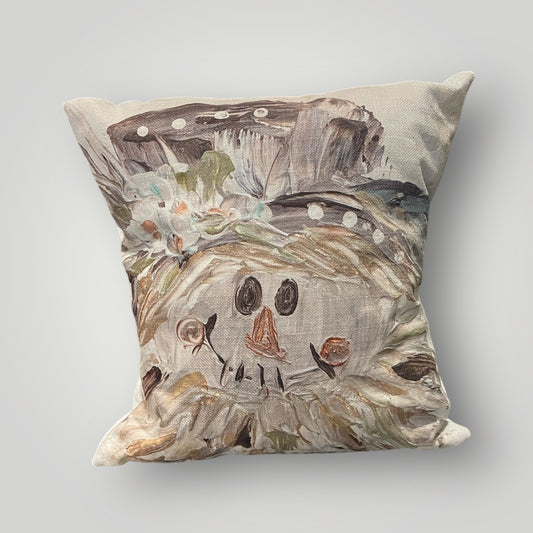 Scarecrow Throw Pillow