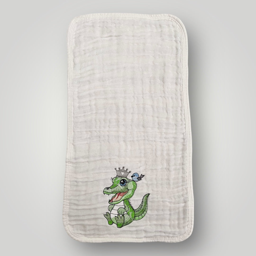 Sir Chomp-a-lot - Burp Cloth