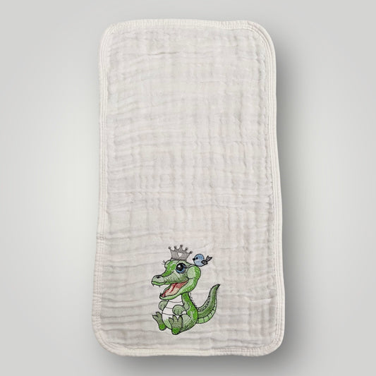 Sir Chomp-a-lot - Burp Cloth