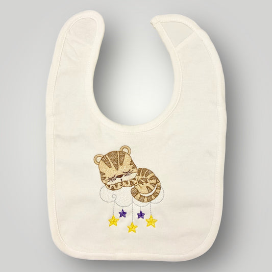 Sleeping Tiger Cub on Cloud - Bib