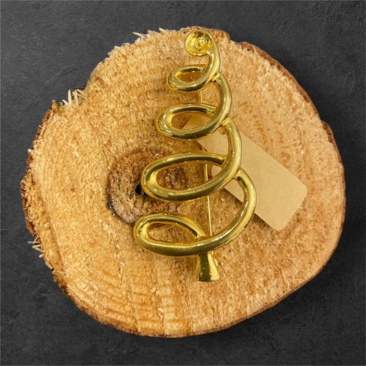 Spiral Christmas Tree - The Manor Brooch Collection