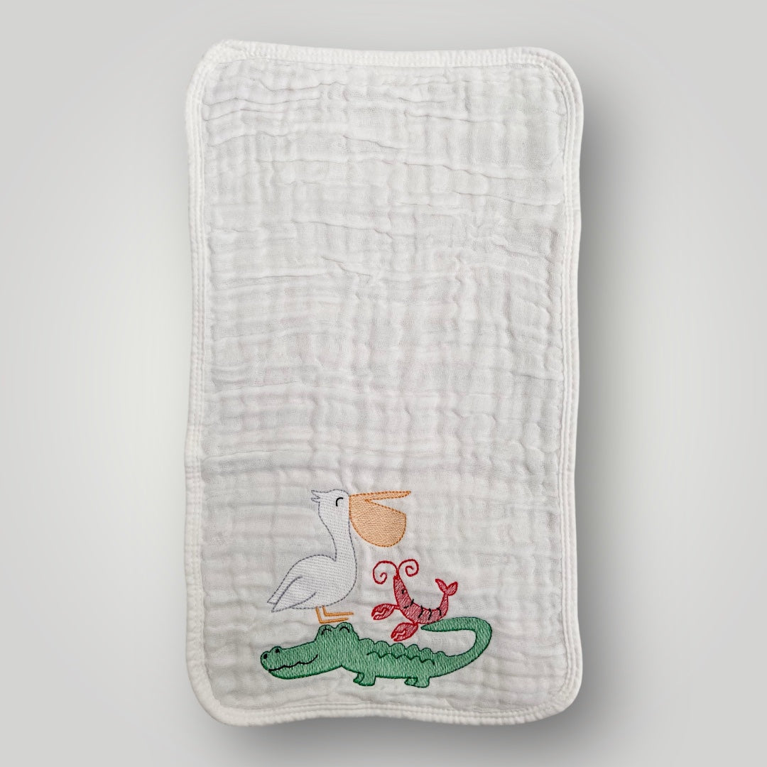 Stacked Trio - Burp Cloth