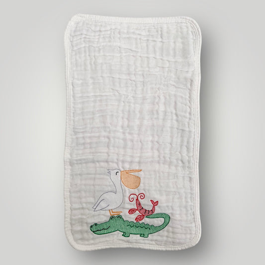 Stacked Trio - Burp Cloth