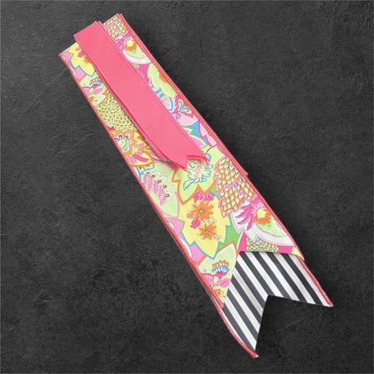 Striped & Blooming - The Manor Ribbon Sash Collection