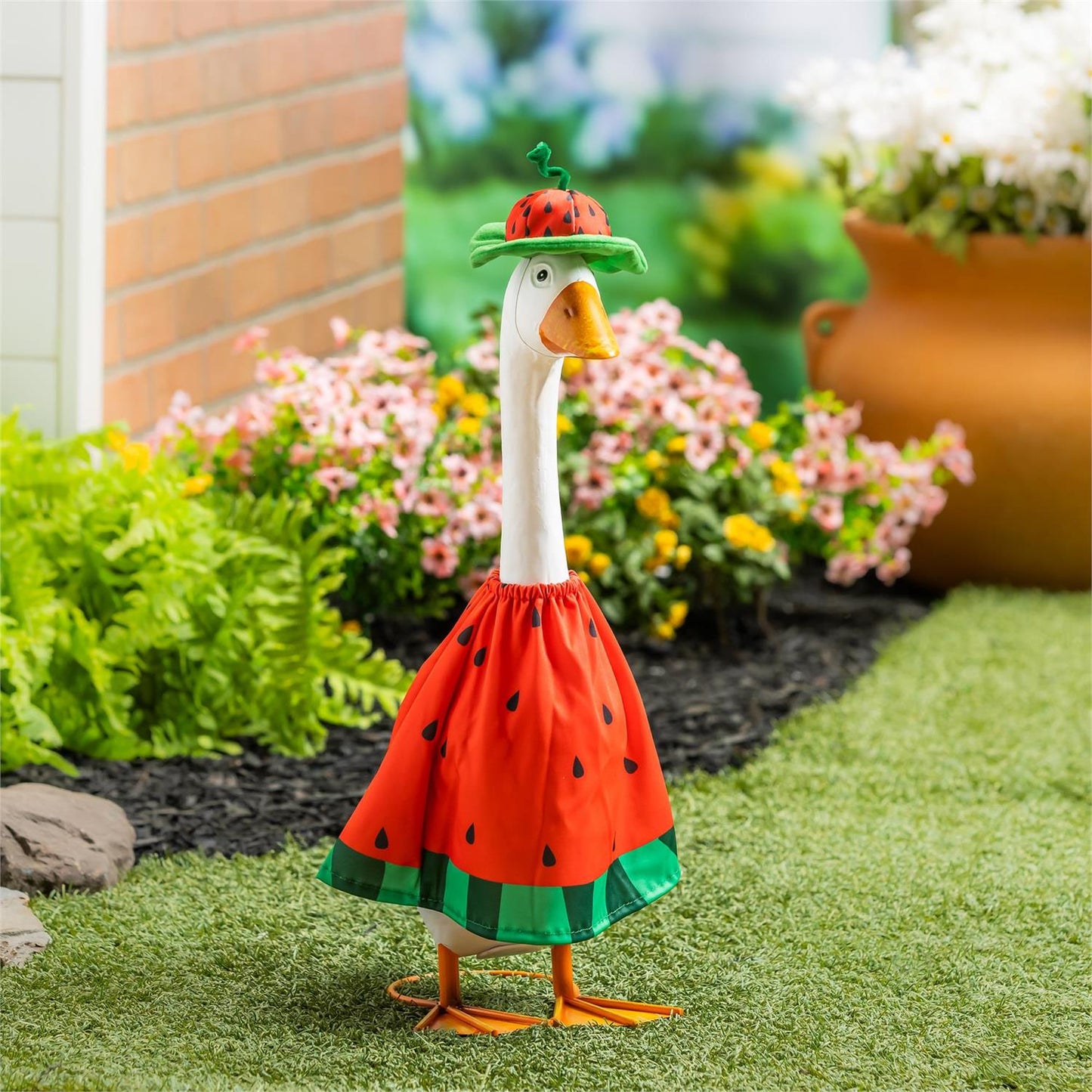 Porch Goose Outfit, Watermelon Summer