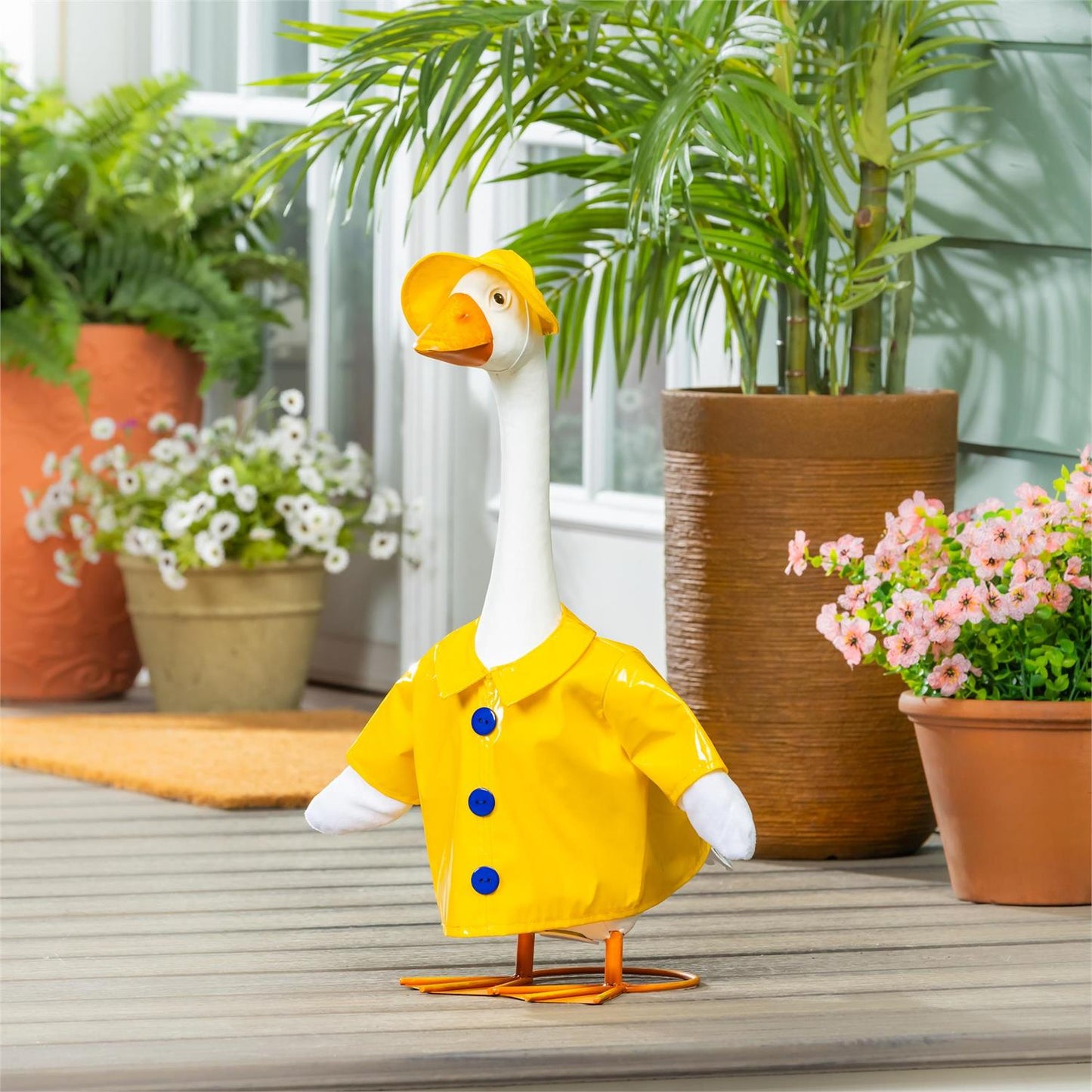 Porch Goose Outfit, Rain Coat