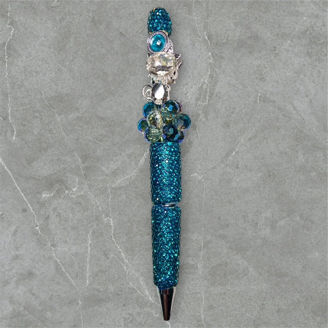 The Crystal Kitty Beaded Pen