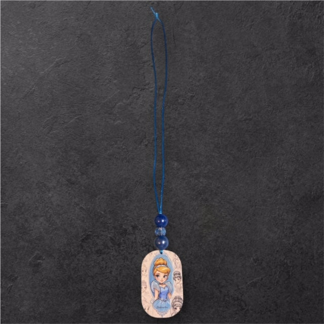 The Glass Slipper Girl Beaded Necklace - Sparkles Collection