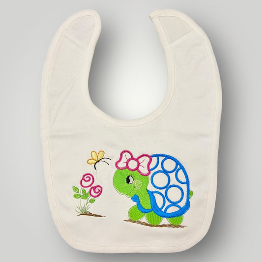 The Turtle & The Butterfly - Bib