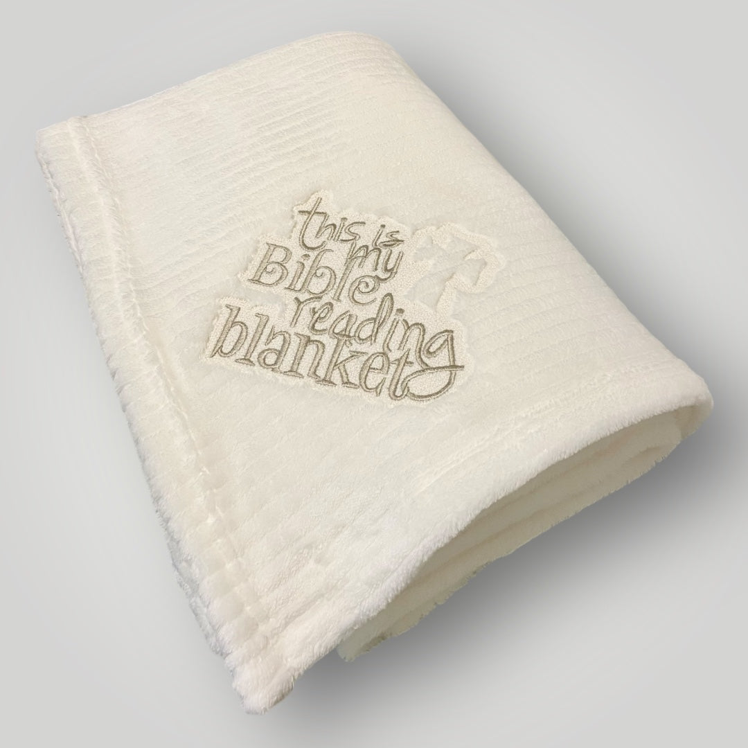 This is my Bible reading blanket - Throw Blanket
