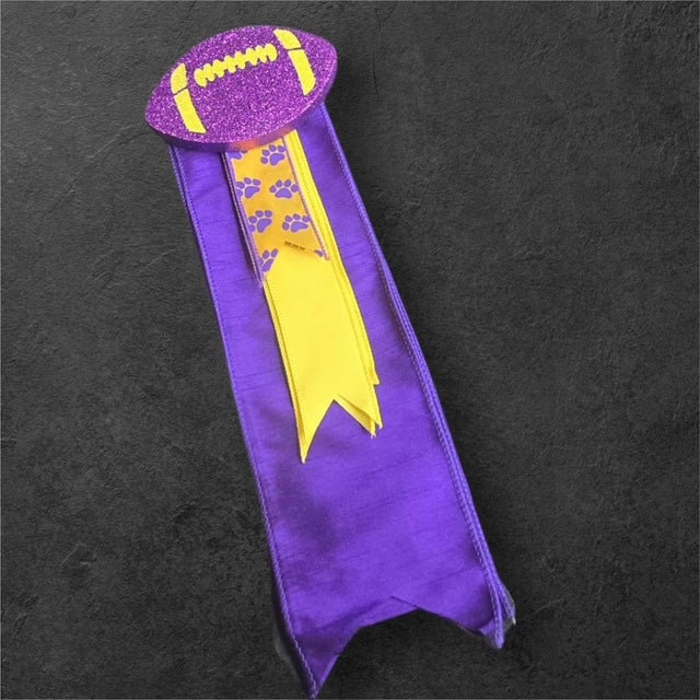 Tiger Pride with Pin - The Manor Ribbon Sash Collection