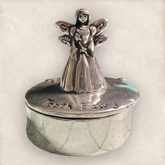 Tooth Fairy Pewter Box