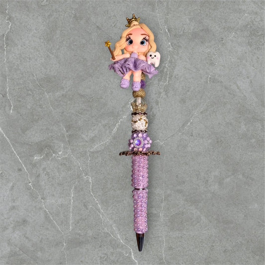 Princess Tooth Fairy - Fancy Beaded Pen