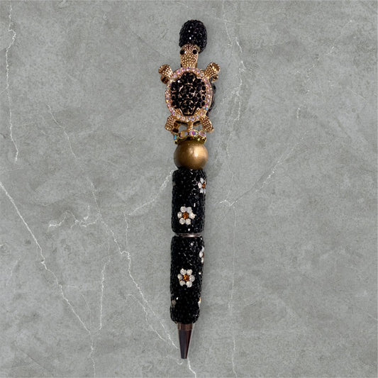 Turtle Treasure - Beaded Pen