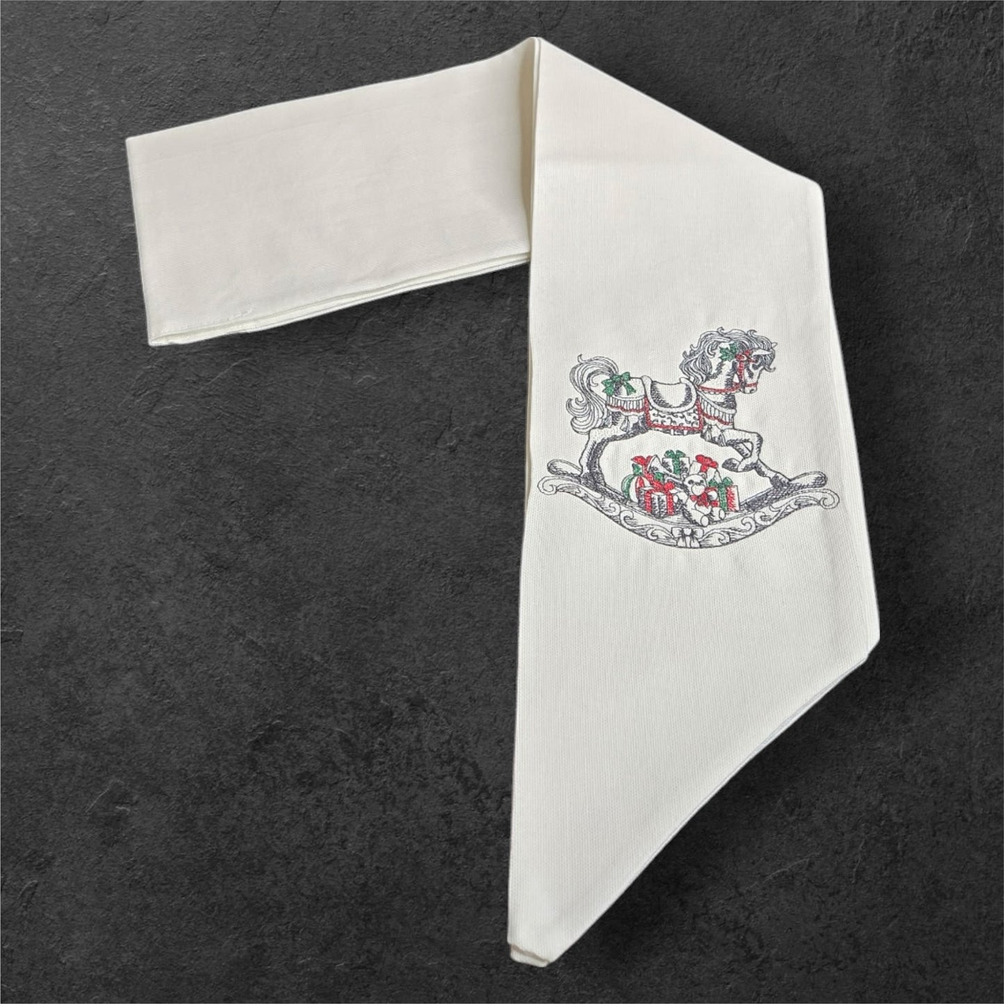 Vintage Rocking Horse- The Manor Sash Collection