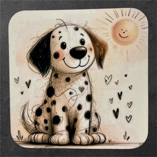 Waggin' at the Manor - Dalmatian - Manor Magnet Collection