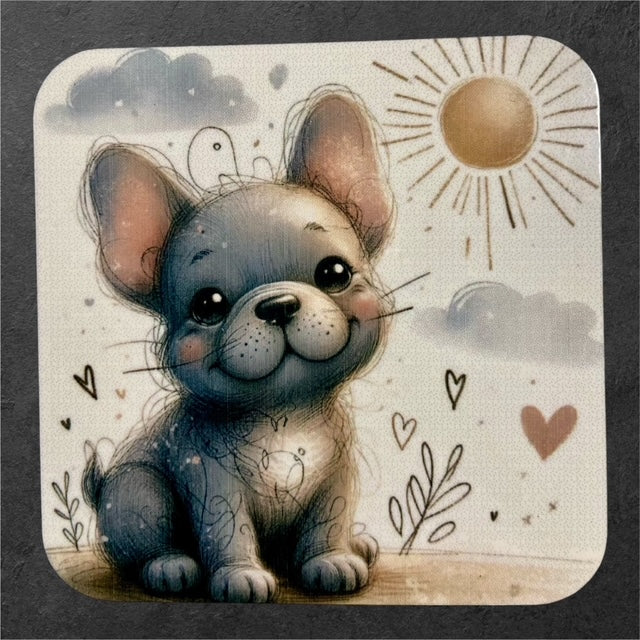 Waggin' at the Manor - French Bulldog - Manor Magnet Collection