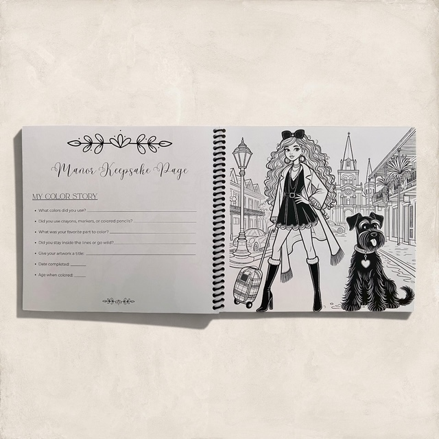 Wander & Woof - Coloring Book