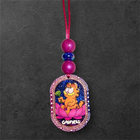 Water Lily Whiskers Beaded Necklace - Sparkles Collection