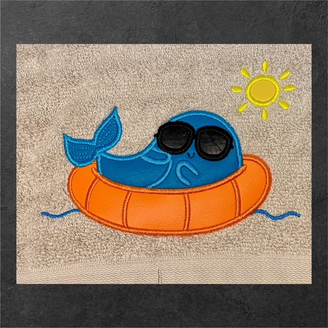 Whale-y Cool - Beach Towel