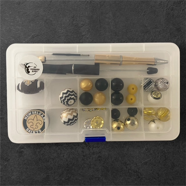 Who Dat Sparkle DIY Beadable Pen Kit