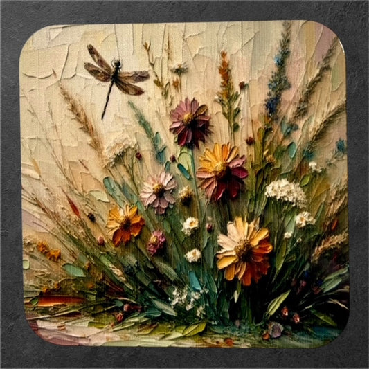 Wildflowers & Dragonfly - Manor Magnet Collection