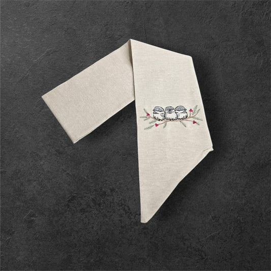 Winter Chickadees- The Manor Sash Collection