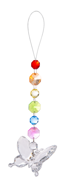 Heavenly Butterfly – Acrylic Ornament with Poem