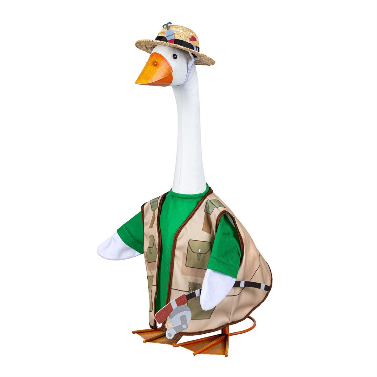 Porch Goose Outfit, Fishing