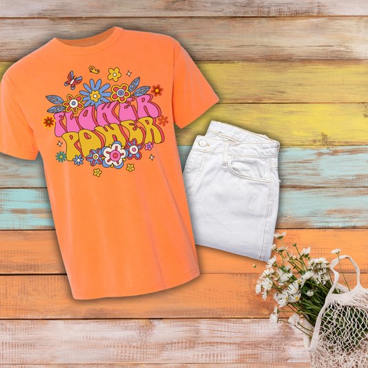 Flower Power- Tee