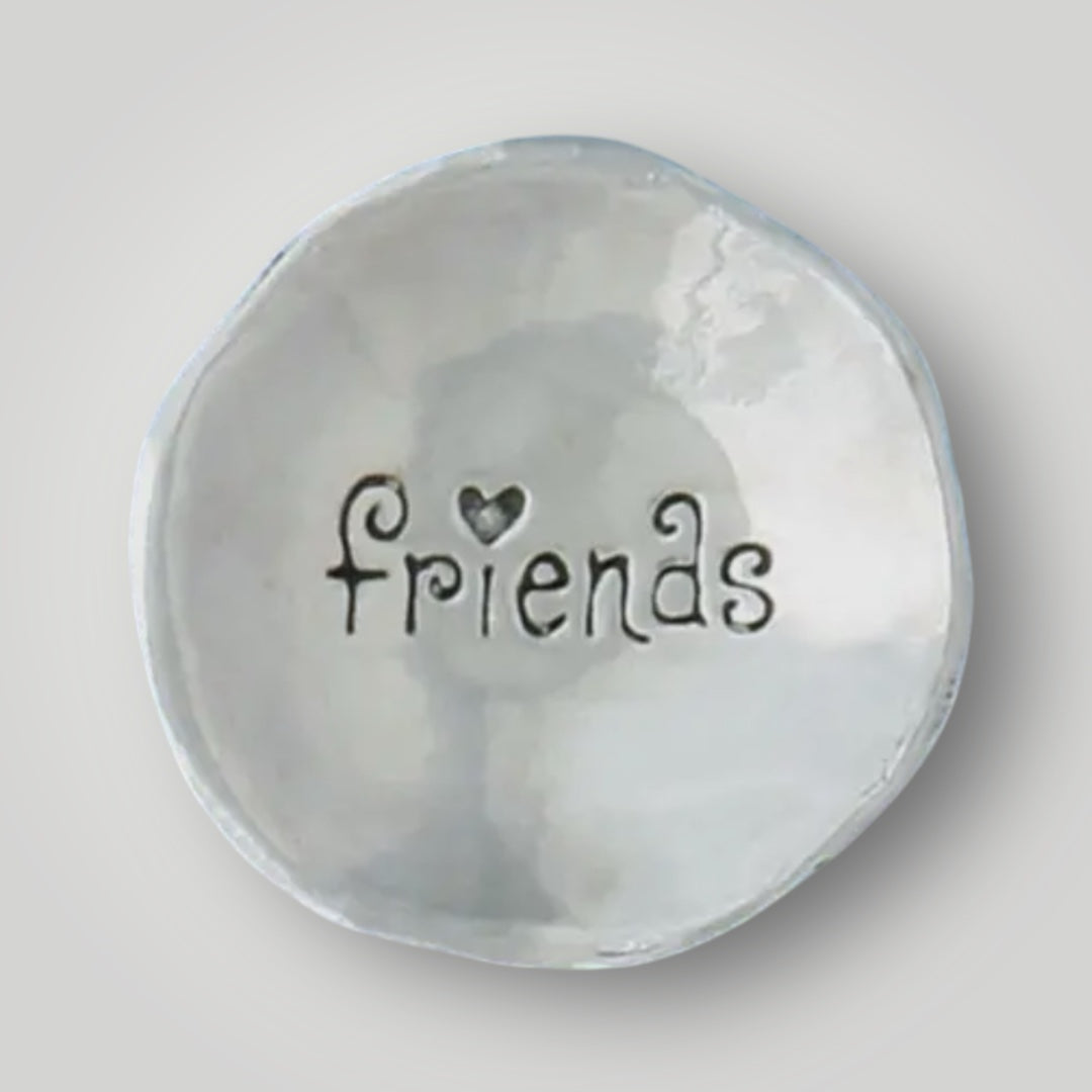 Friends Charm Bowl - Pewter - BW55