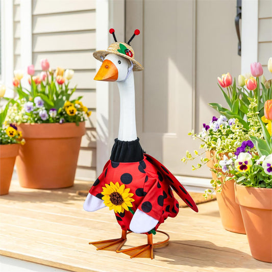 Porch Goose Outfit, Ladybug