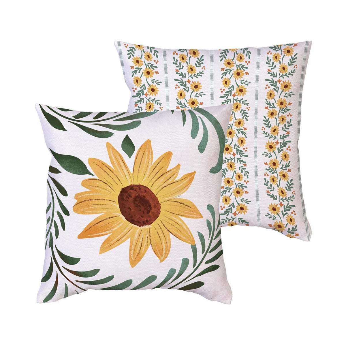 Grateful Gatherings Sunflower Pillow Cover