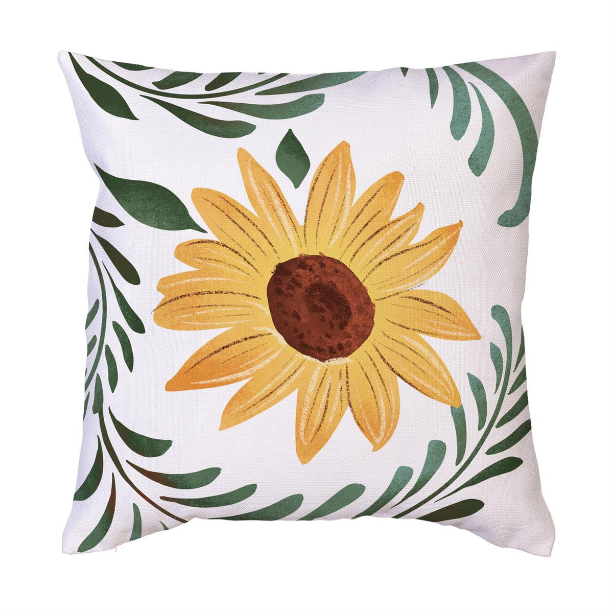 Grateful Gatherings Sunflower Pillow Cover